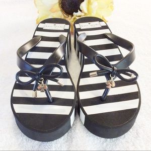 Kate Spade Rhett 9 Platform Wedge Sandal Flip Flop